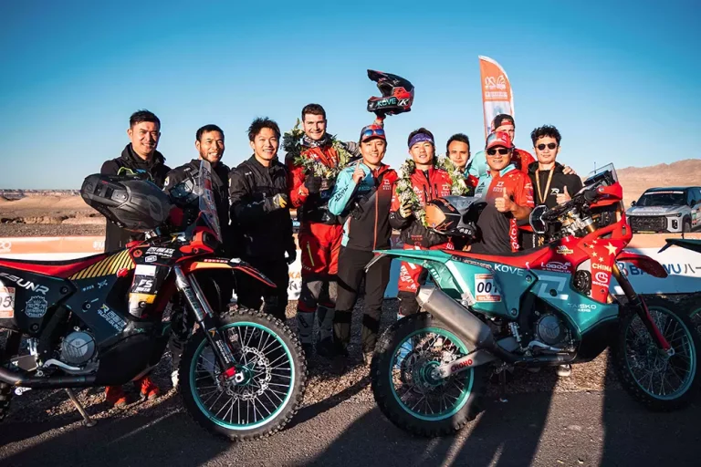 TAKLIMAKAN RALLY: ALL STAGE CHAMPION AND OVERALL CHAMPION