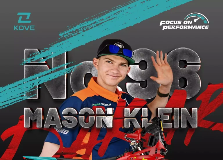 BIG STEP MASON KLEIN WILL BE ON A KOVE IN DAKAR 2024